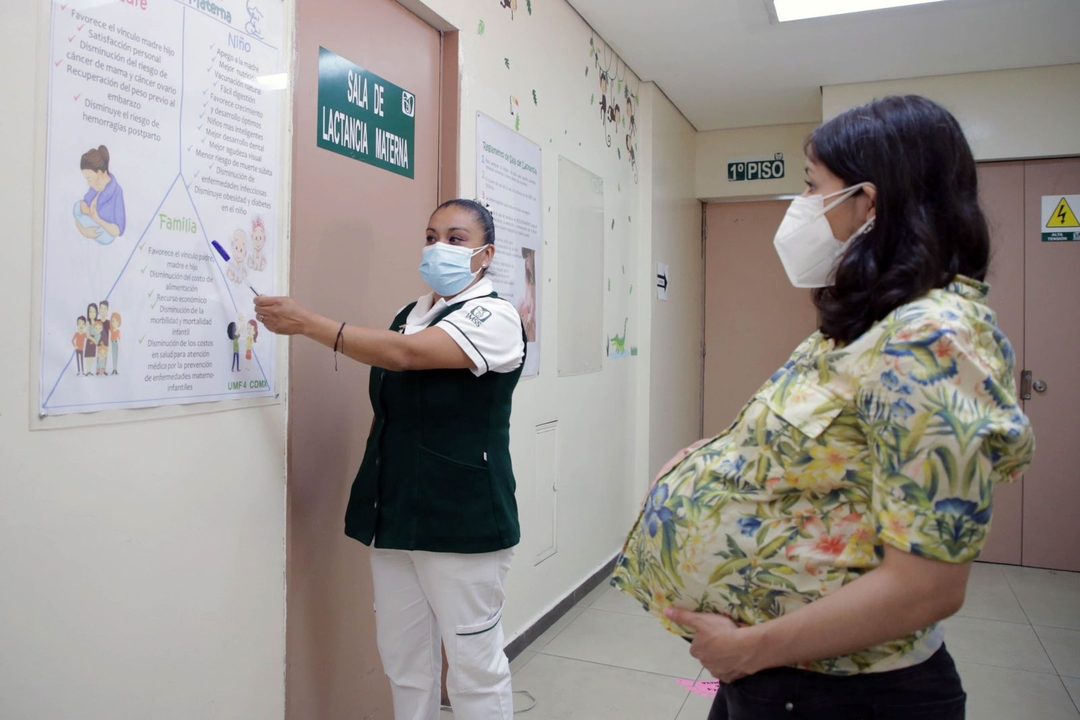 Embarazada Foto IMSS