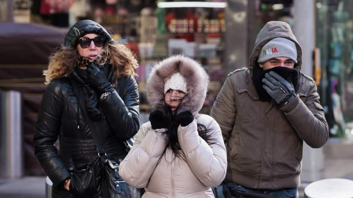 Clima frío con heladas. Fuente: (Twitter)