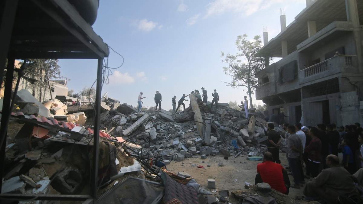 Bombardeos de Israel en Gaza