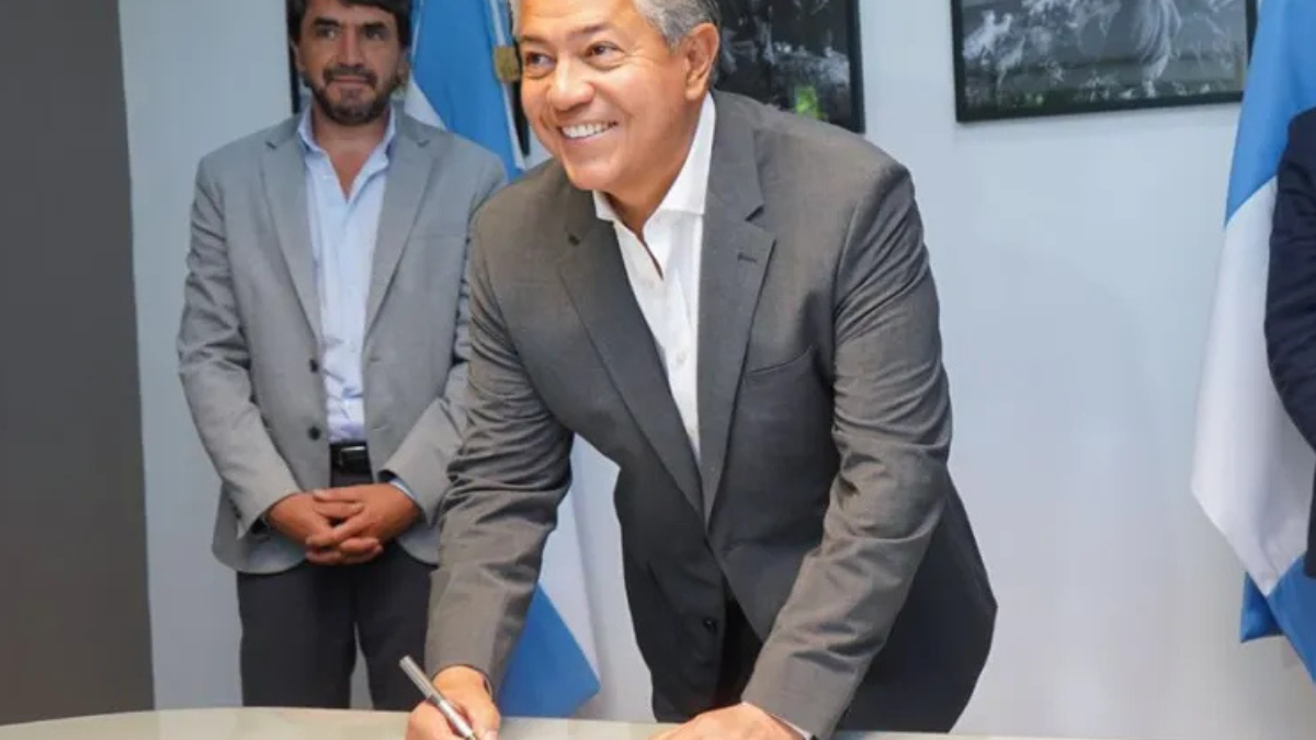 El gobernador de Neuquén, Rolando Figueroa. Fuente: Prensa SMA.