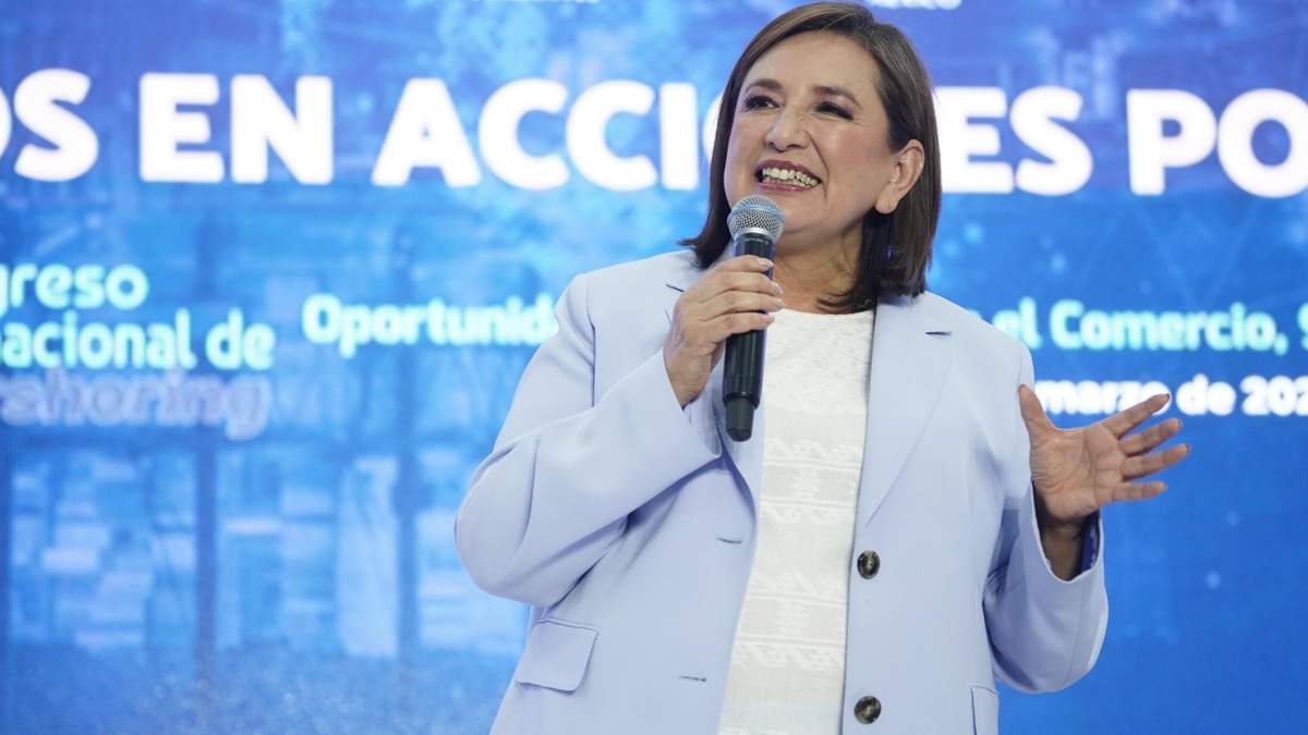 Xóchitl Gálvez, candidata presidencial de la coalición Fuerza y Corazón por México