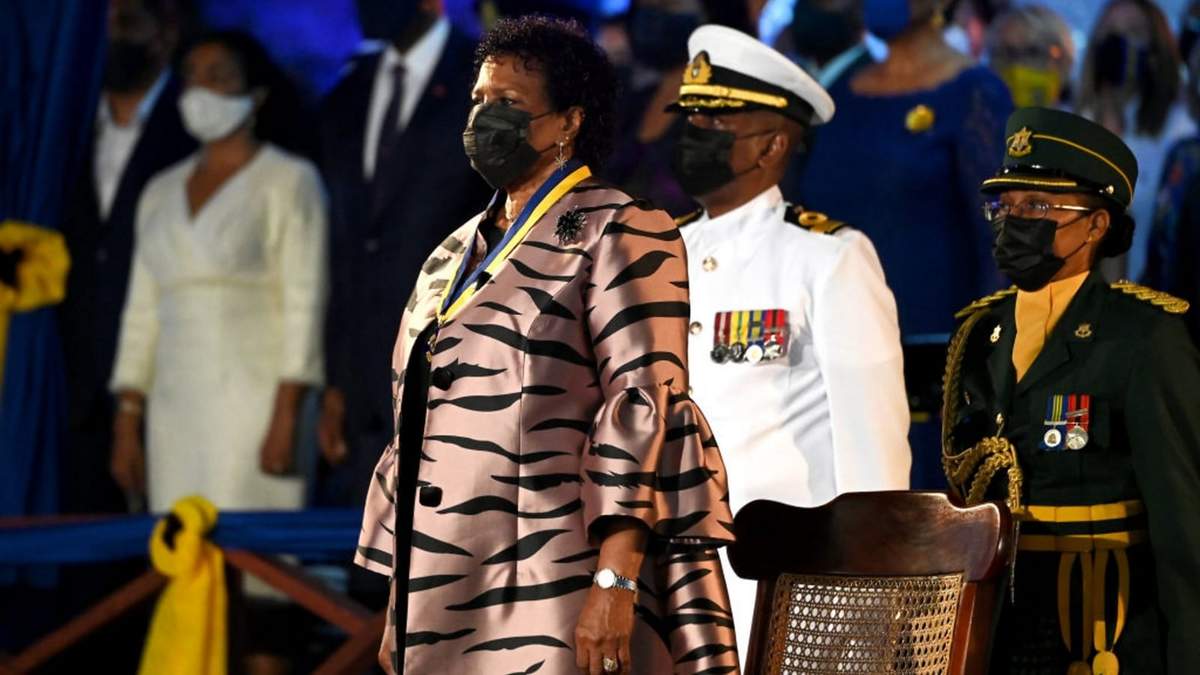 Sandra Mason, la primera presidenta electa de Barbados. Fuente: (Twitter)