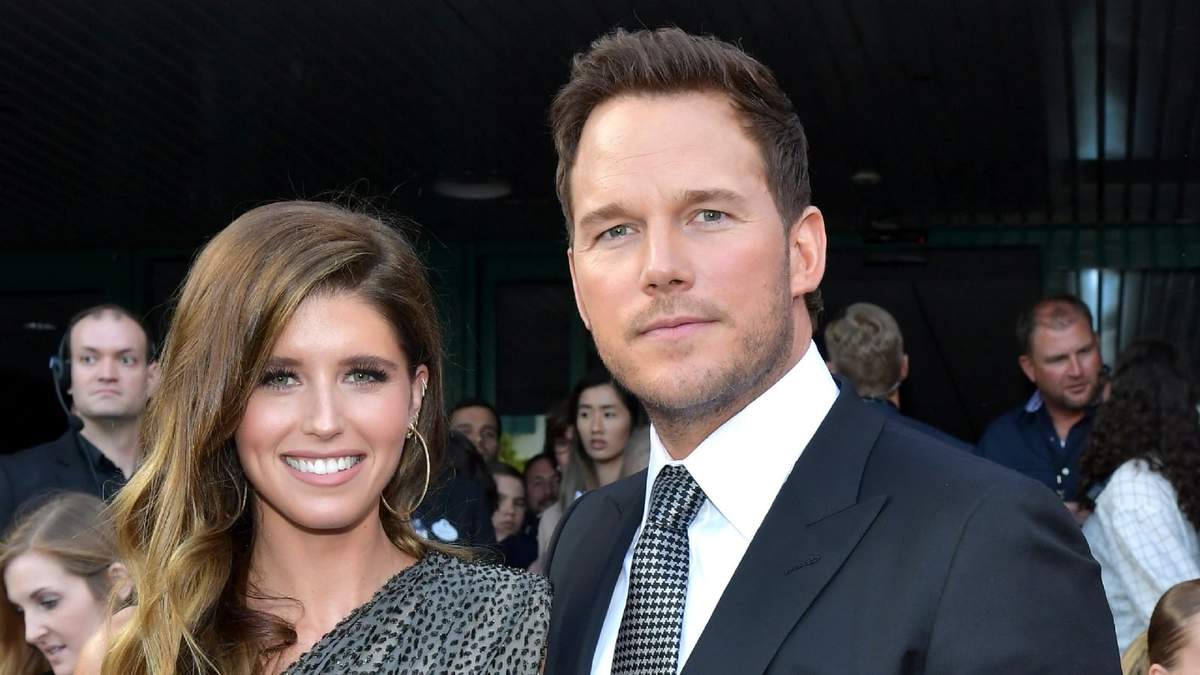 Katherine Schwarzenegger y Chris Pratt. Fuente: (Twitter)