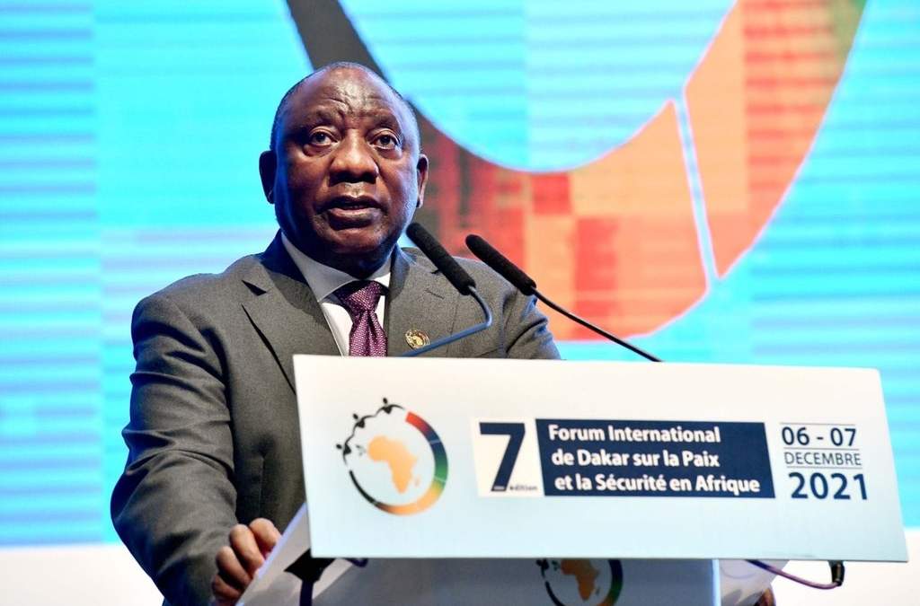 El mandatario sudafricano