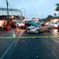 Nuevo León: tres muertos en choques por lluvia