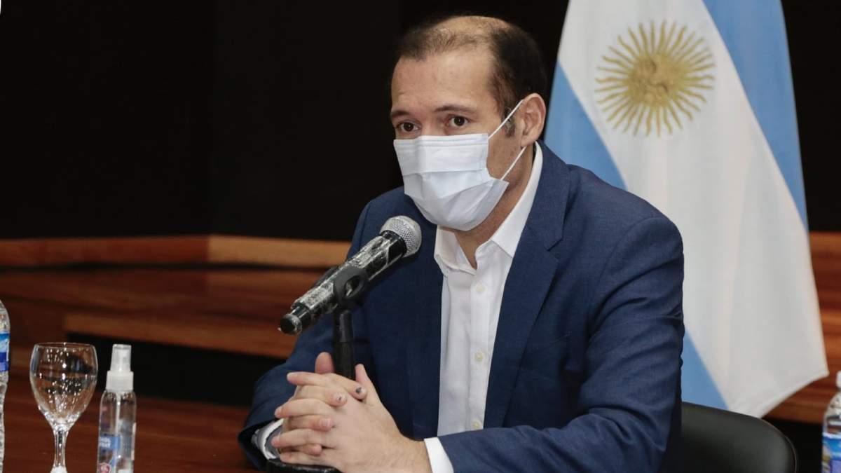 Omar Gutiérrez, gobernador de Neuquén. Fuente: (Twitter)