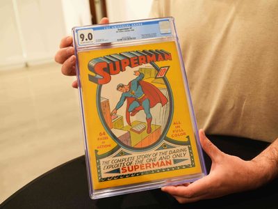 Subastan cómic de Superman en 9.12 millones de dólares