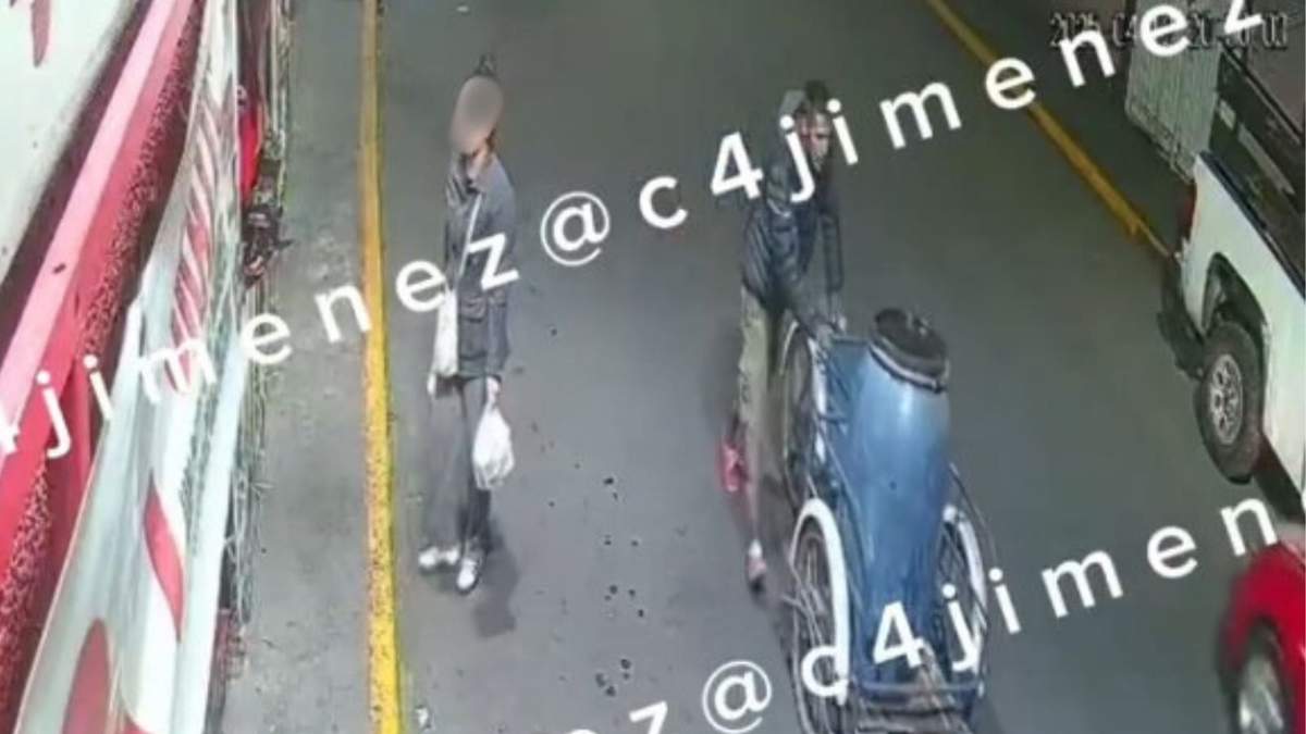 Cámaras de seguridad captaron el traslado del tambo donde hallaron el cuerpo de América en CDMX.