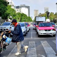 Las calles de la Ciudad de México estuvieron abarrotadas de gente sin miedo al coronavirus
