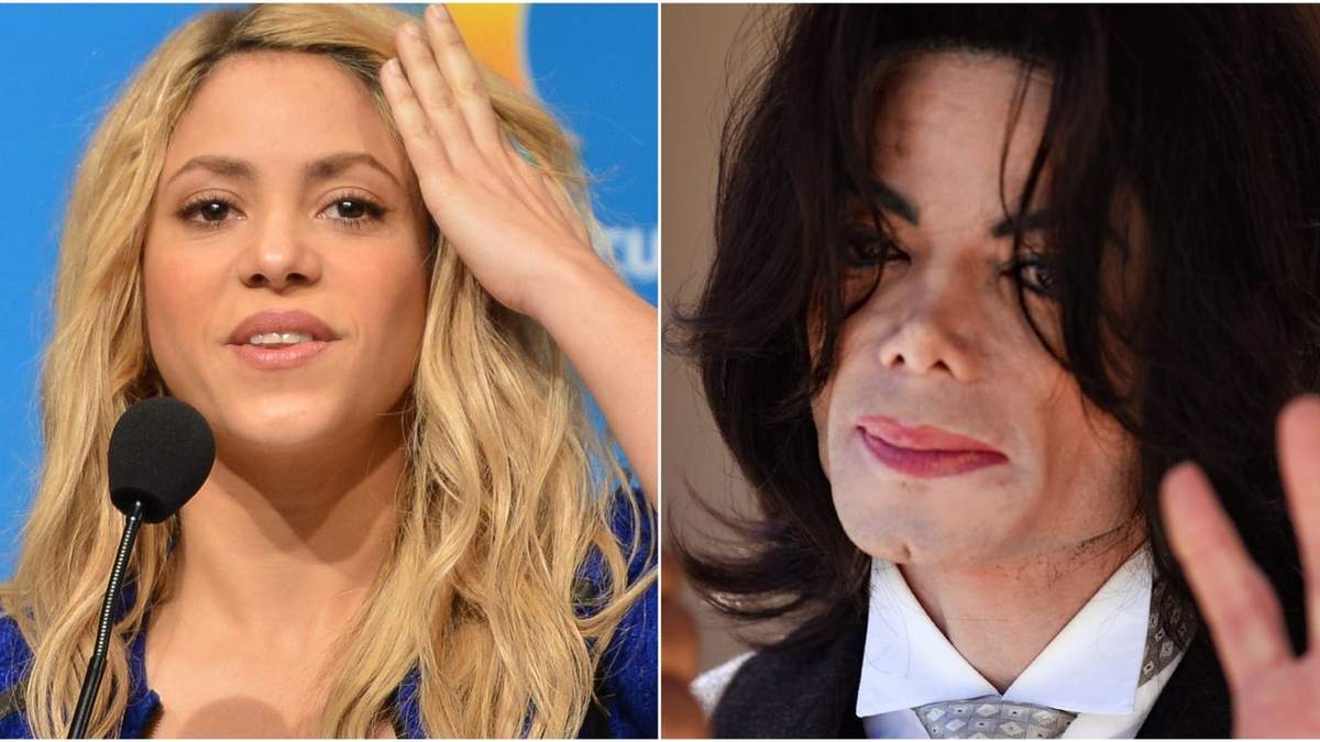 Shakira y Michael Jackson. Fuente: (Instagram)