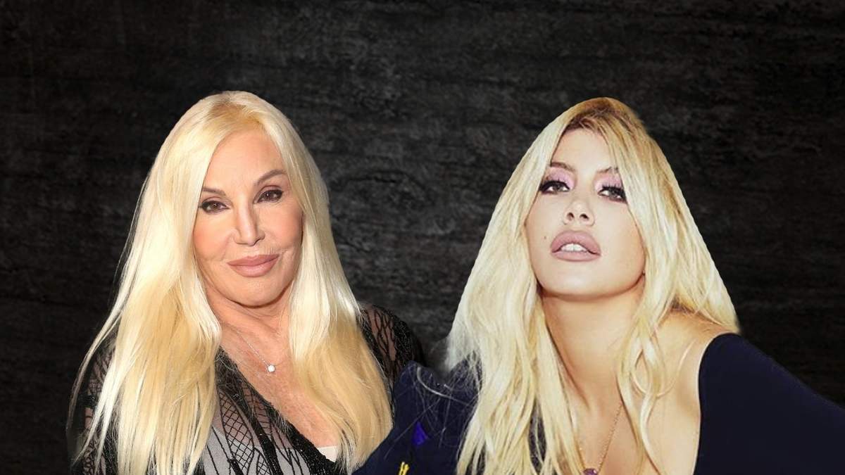 Susana Giménez y Wanda Nara. Fuente: (Minuto Neuquén)