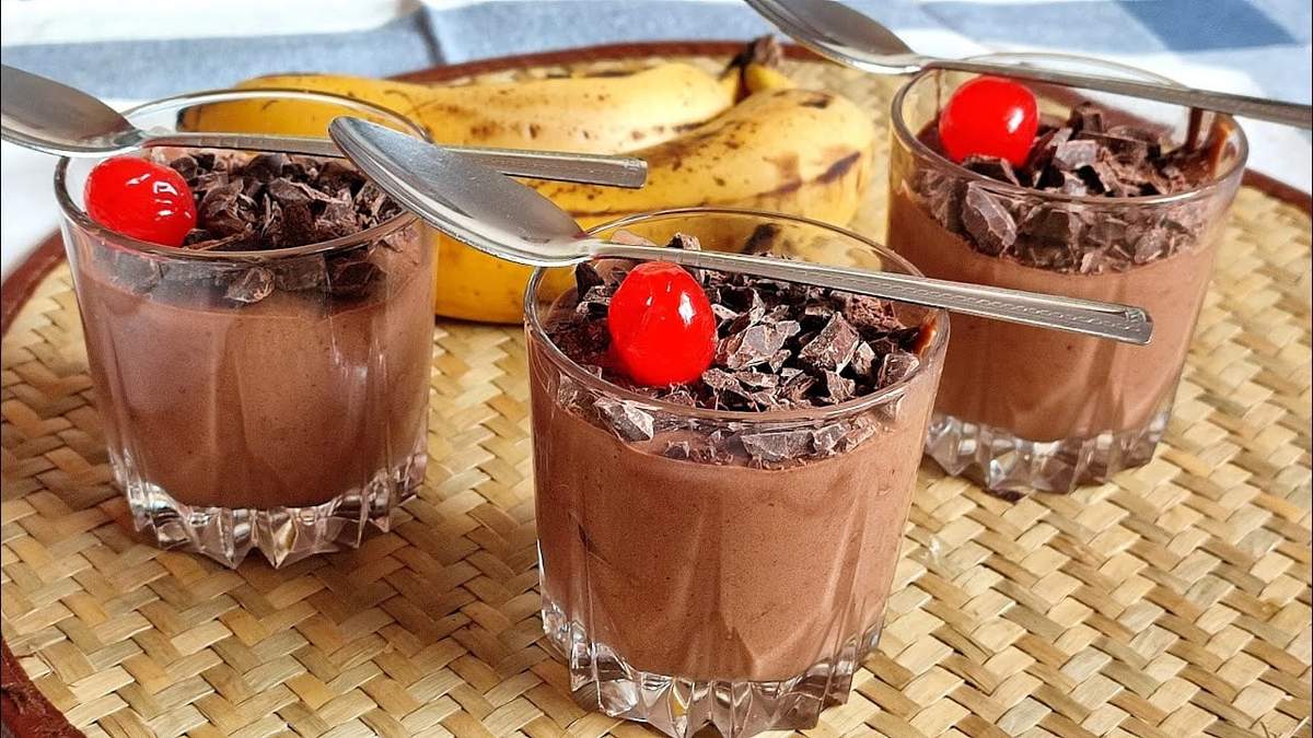 Postre de chocolate. Fuente: (Instagram)