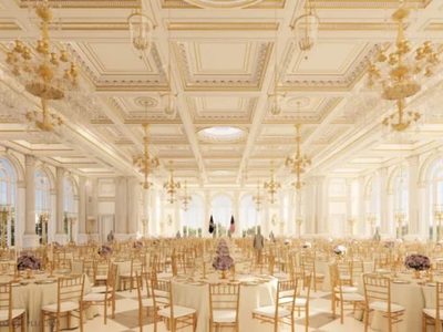 Las empresas que pagaron el Salón de Baile que quiere Trump y ahora va por un Arco del Triunfo
