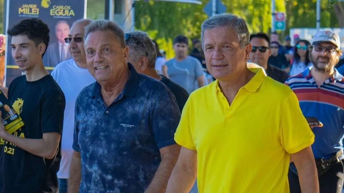 Guillermo Monzani junto con Carlos Eguia. Fuente: (Facebook).