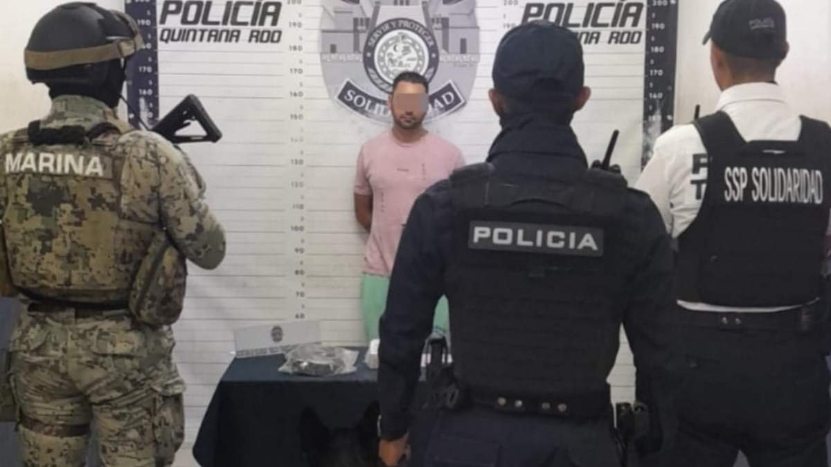El estadunidense detenido