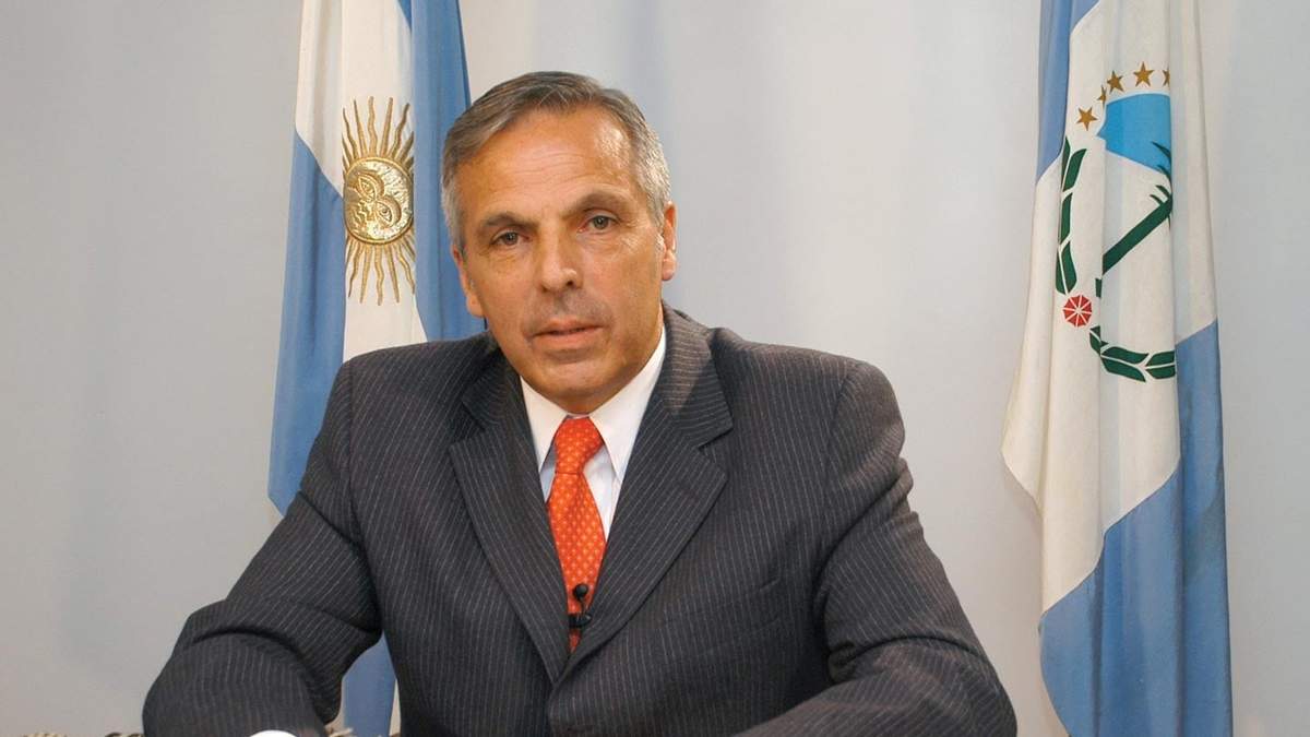 El exgobernador Jorge Sapag. Fuente: (Twitter)