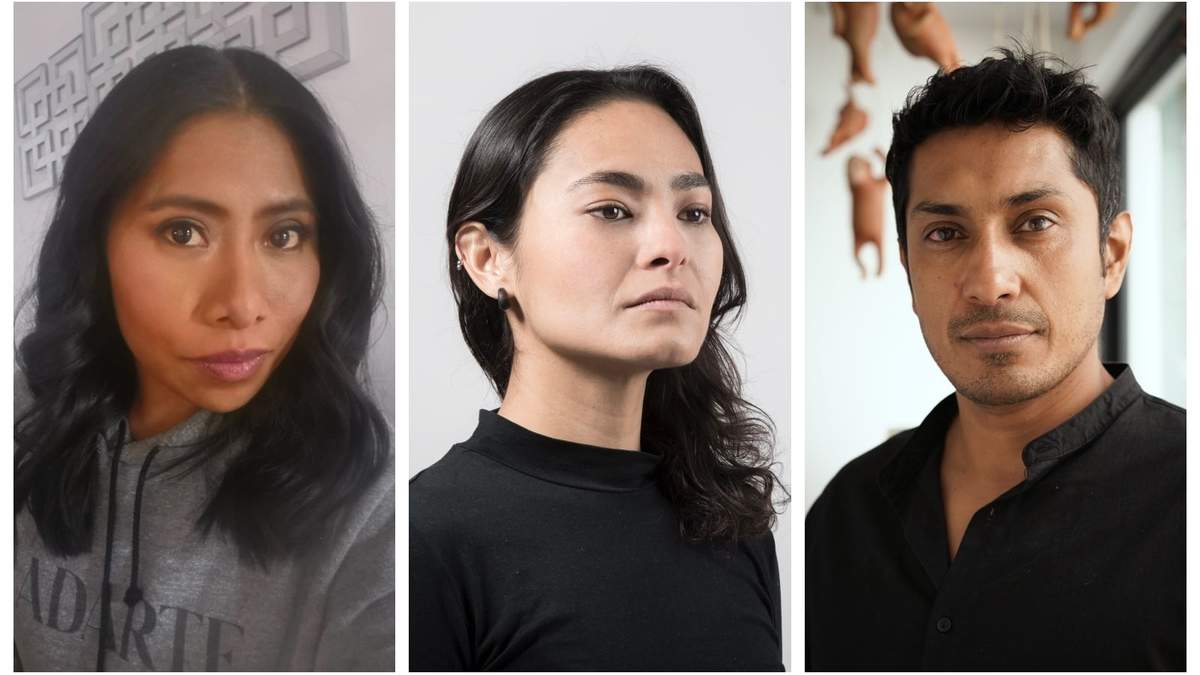 Yalitzia Aparicio, Mabel Cadena y Tenoch Huerta