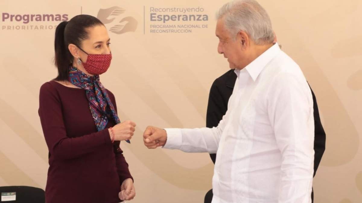 Sheinbaum, en defensa de AMLO