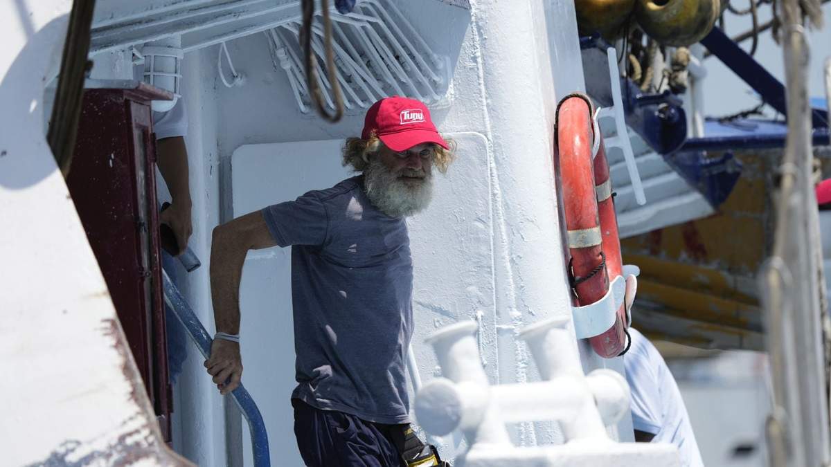 Timothy Lyndsay Shaddock al llegar a Manzanillo