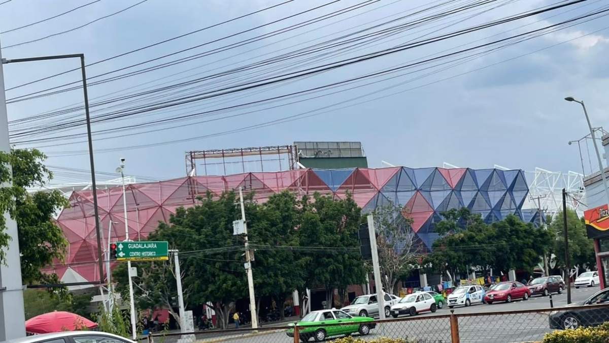 El estadio Sergio León Chávez