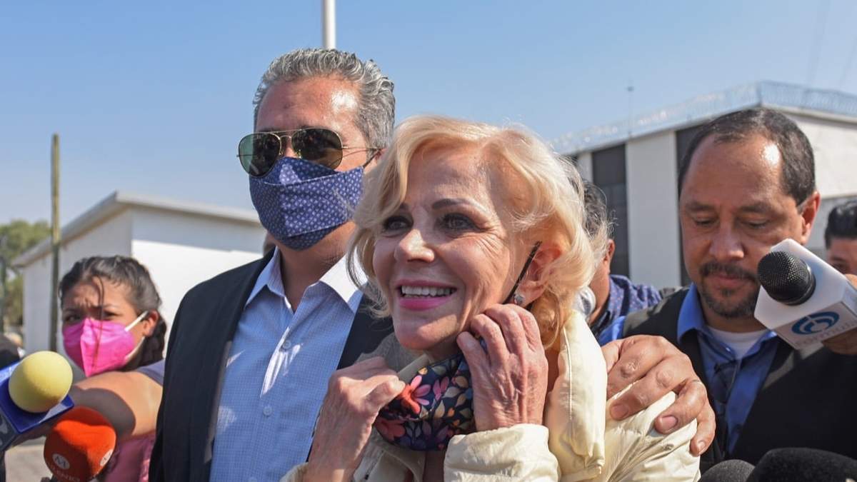 Alejandra Cuevas salió de prisión