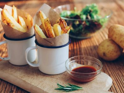 Con 3 ingredientes: hacé estas papas trenzadas, bien crujientes e ideales para la picada