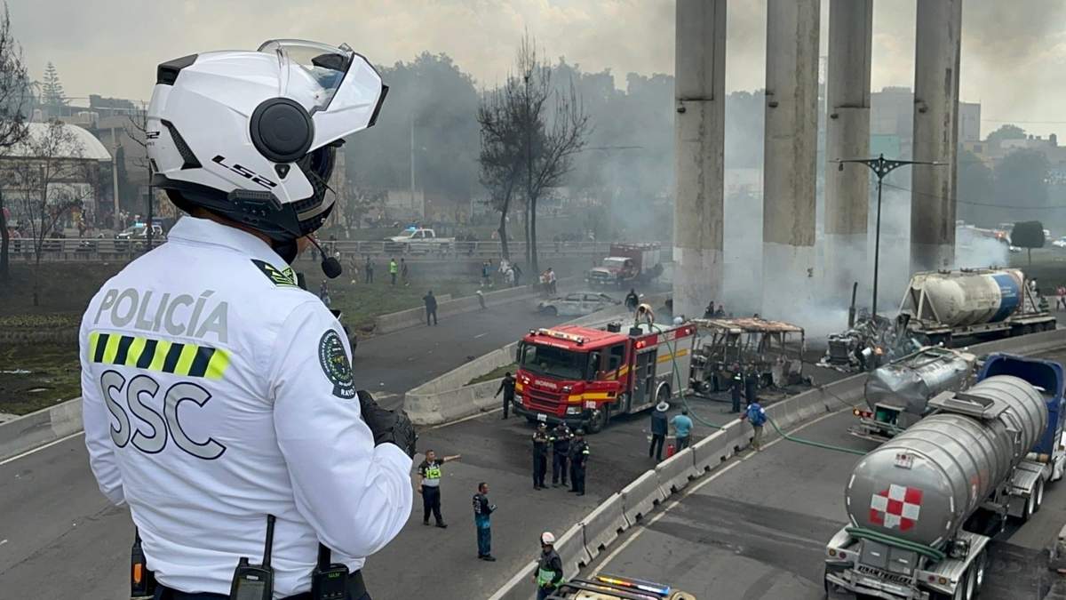 La explosión en Iztapalapa
