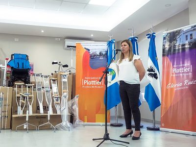 La ciudad de Plottier creó el Banco Municipal de Elementos Ortopédicos