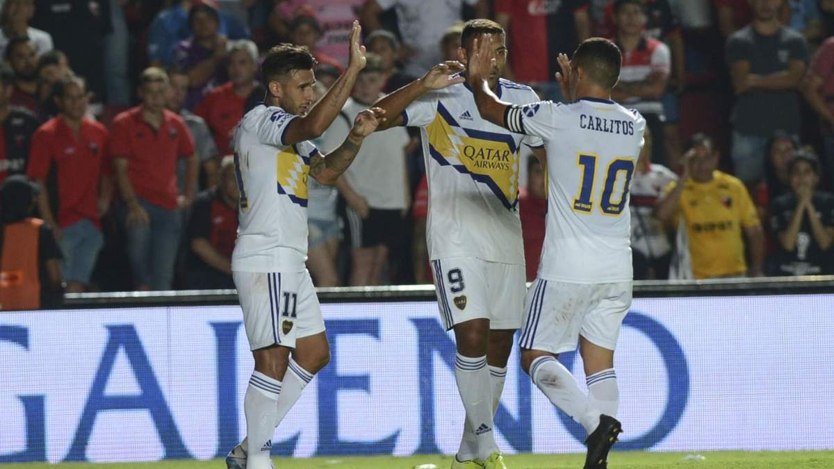 Festeja Boca. Fuente (Instagram)
