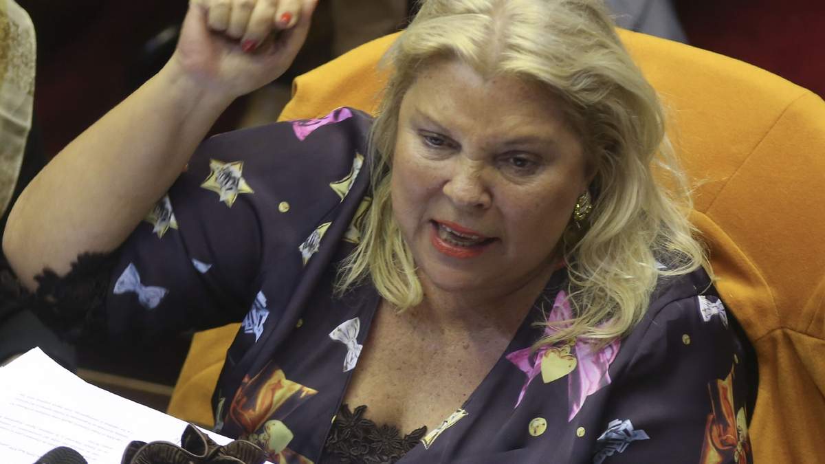 Elisa Carrió. Fuente: (Twitter)