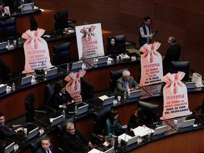 La 4T en el Senado aprueba la Ley de Ingresos; está fuera de la realidad, alega la oposición