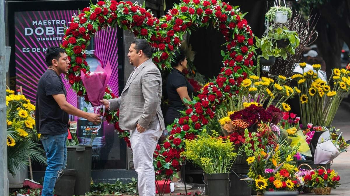 Venta de flores, uno de los sectores más beneficiados en esta fecha