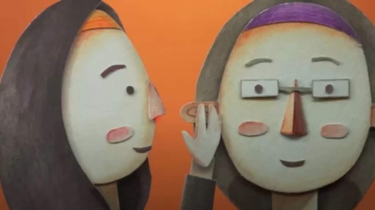 Imagen de la canción infantil, "Hay secretos". Fuente: (Twitter)