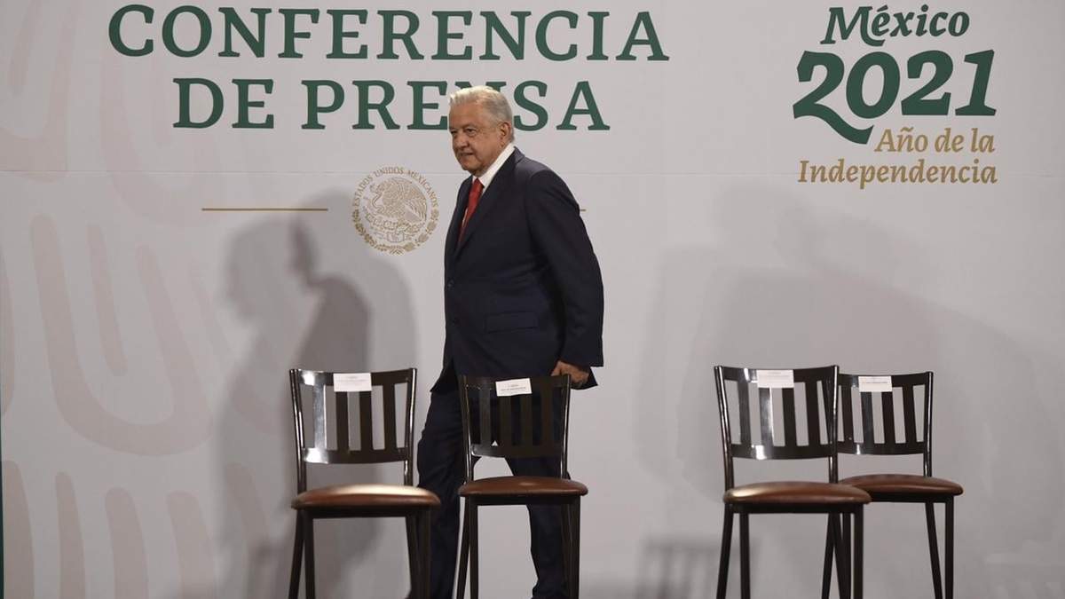 AMLO en Palacio Nacional