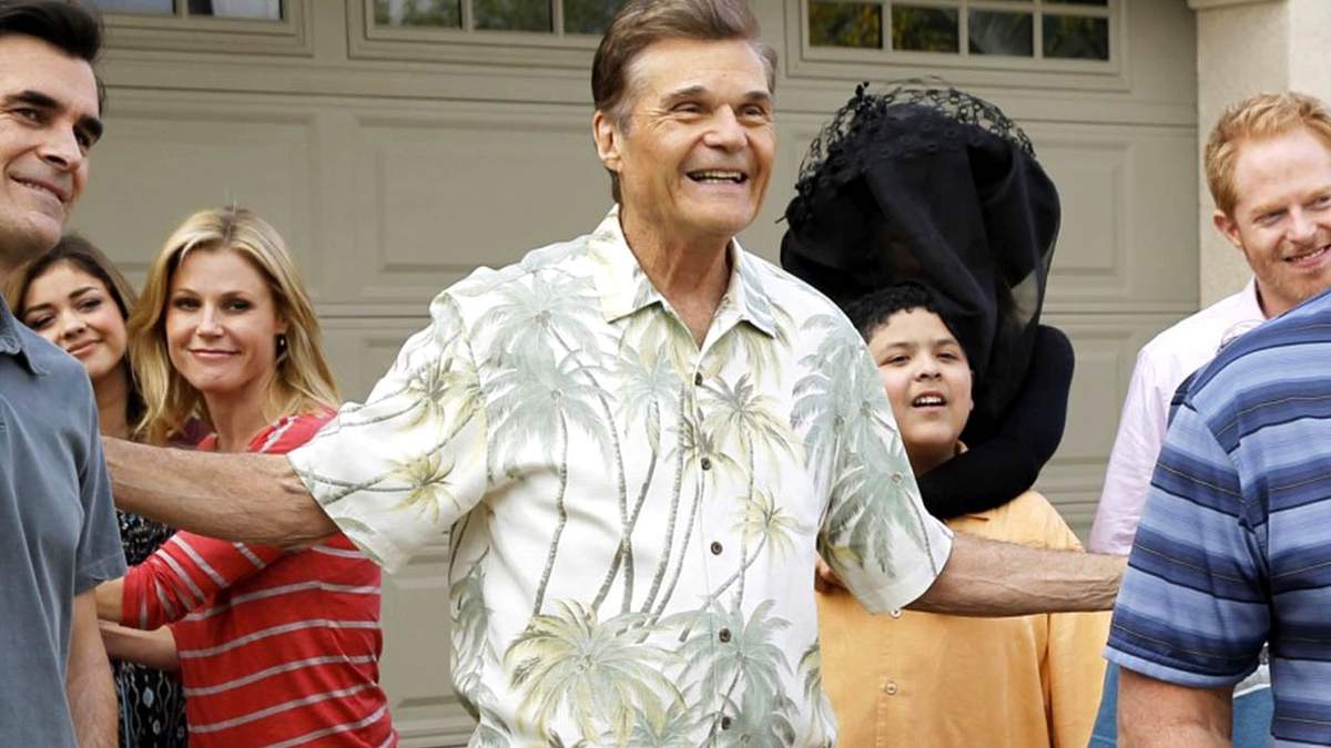 Fred Willard en Modern Family. Fuente: (Twitter).