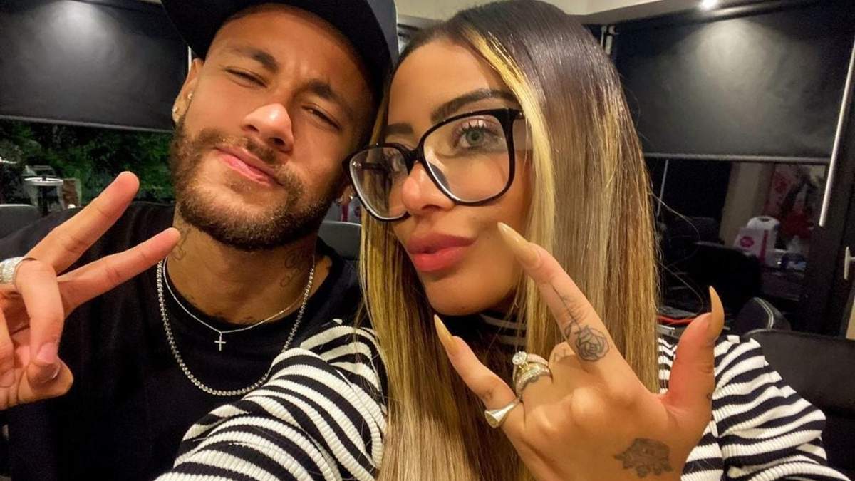 Neymar y Rafaella. Fuente. (Instagram)