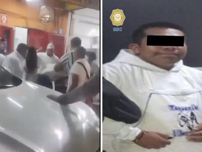 Meseros de la taquería El Borrego Viudo dan brutal golpiza a clientes; un detenido (Video)