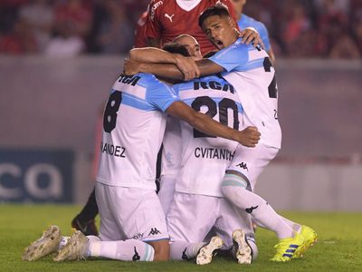 El equipo de Racing para recibir a Independiente