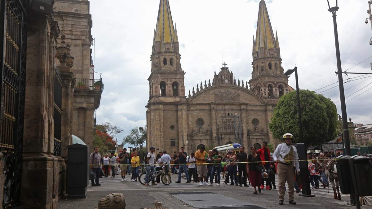 Desprendimiento de canteras en Jalisco