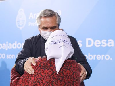 "Son inmensas": el emotivo reconocimiento de Alberto Fernández a las Abuelas de Plaza de Mayo