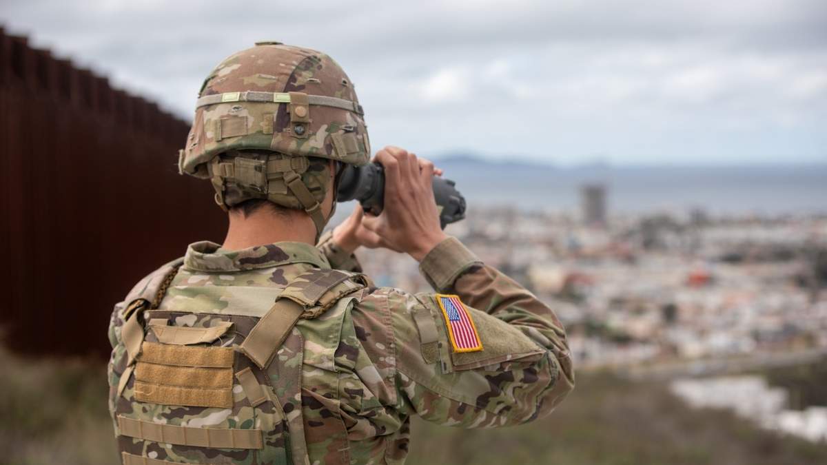 Vigilancia militar en la frontera