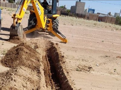 Comenzó la construcción del nuevo edificio de la escuela 22 de Plaza Huincul