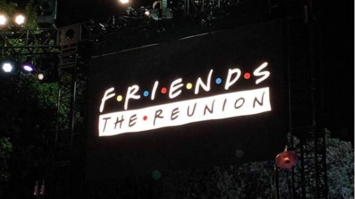 La reunión de Friends terminó de rodarse