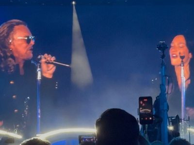 “Oye mi amor”, la sorpresa de Dua Lipa a dúo con Fher de Maná en su segunda fecha en México (Video)