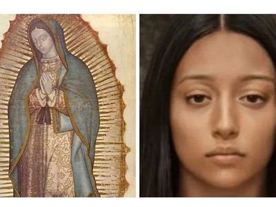 Recrean el rostro de la Virgen de Guadalupe con Inteligencia Artificial