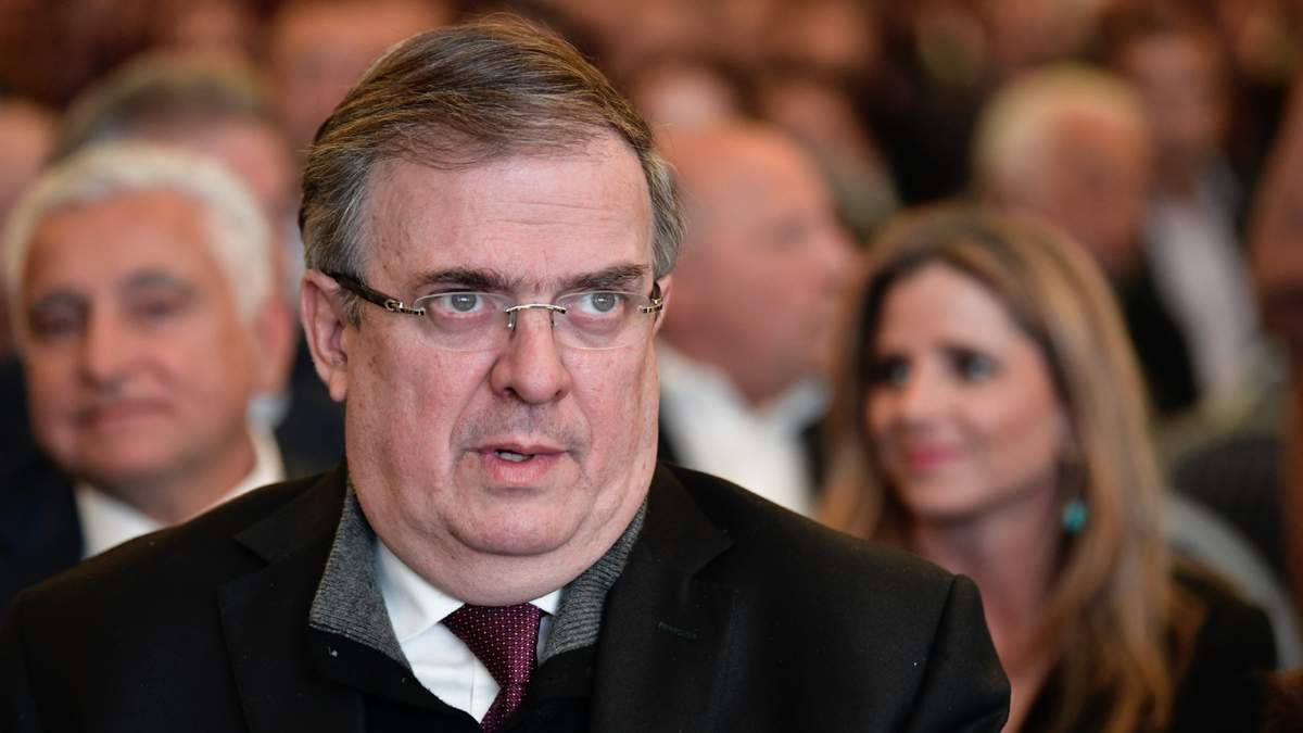 El canciller Marcelo Ebrard