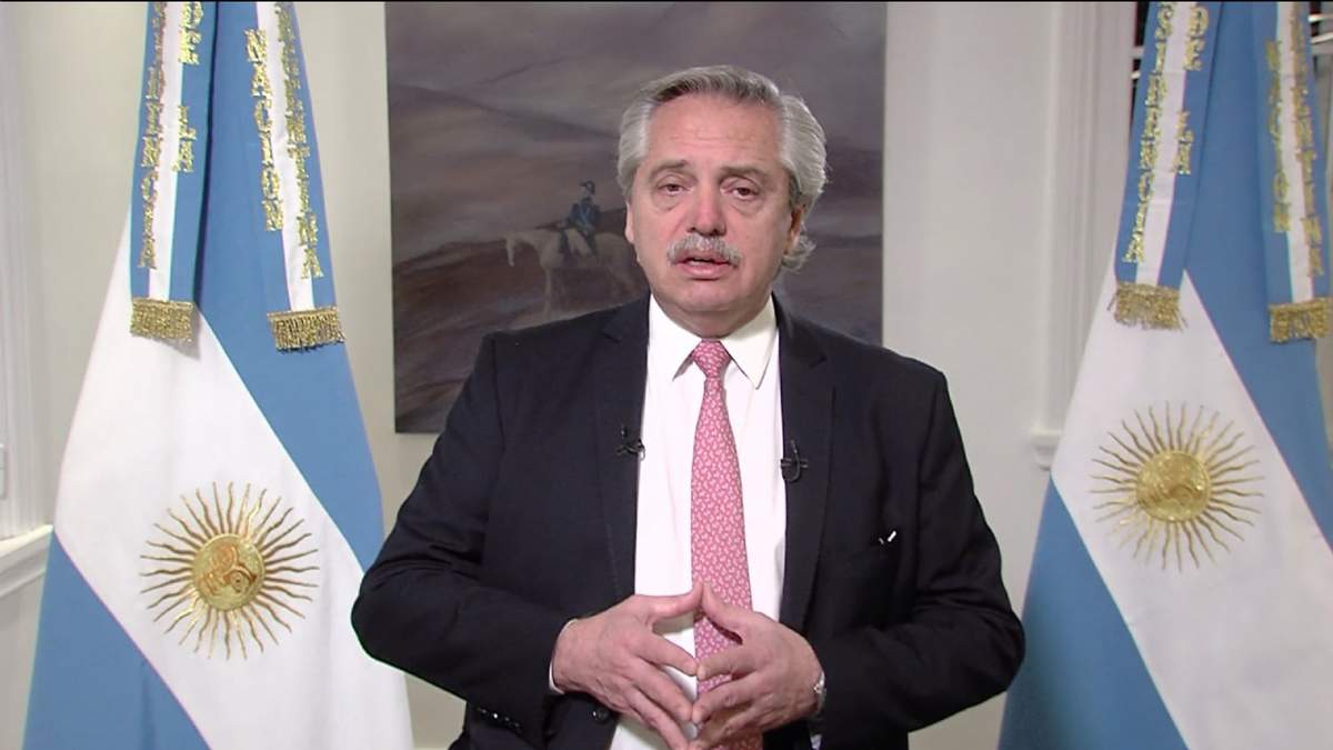 Alberto Fernández, presidente de la Nación. Fuente: (Twitter)