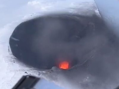 Alerta naranja por actividad en volcán Villarrica