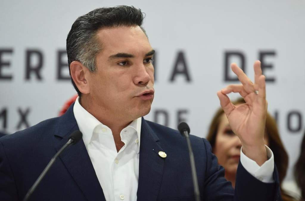 El dirigente del PRI, Alejandro Moreno
