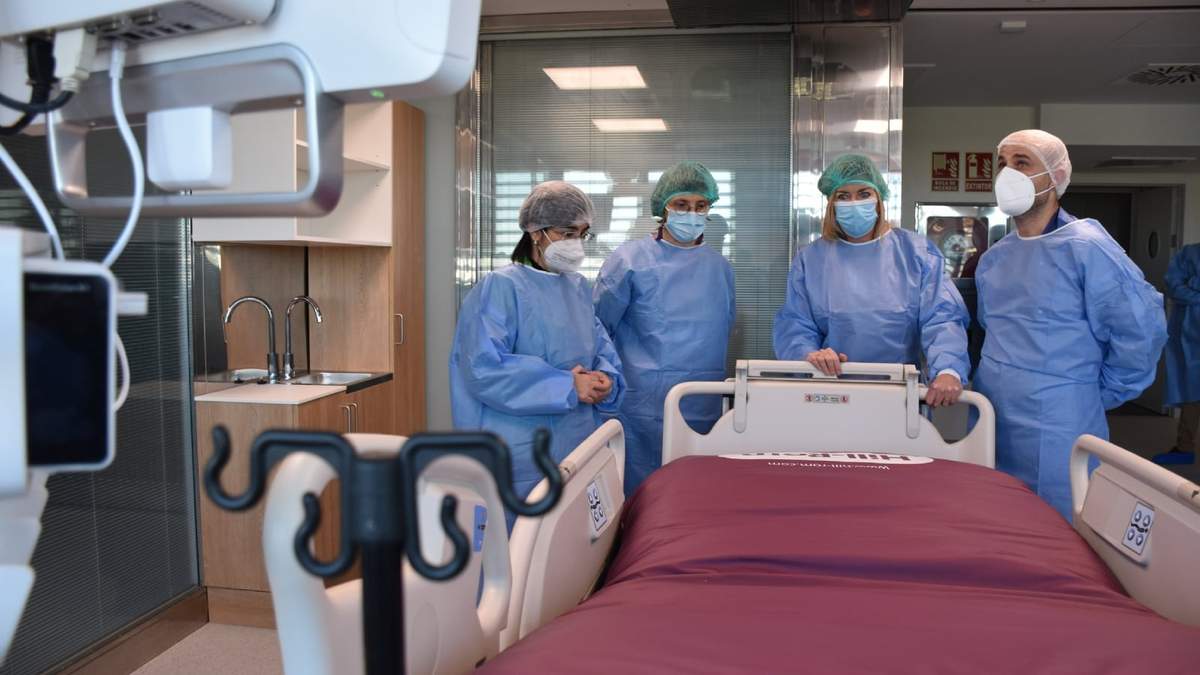 Las zonas hospitalarias continúan con los protocolos sanitarios